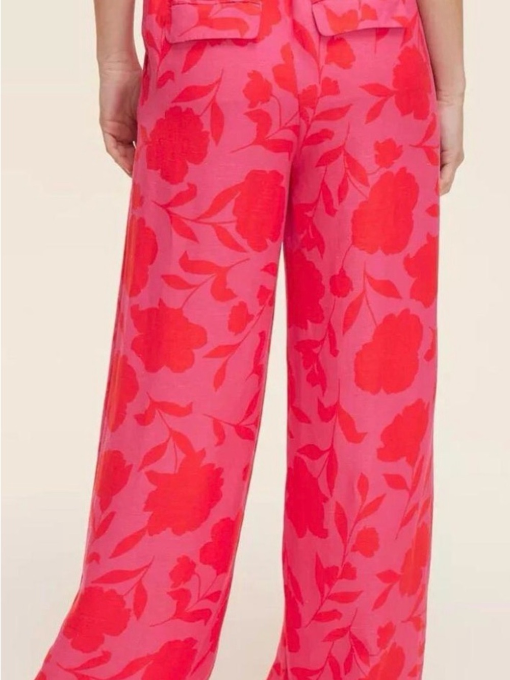 Kate Spade X Target Floral Wide Leg Linen Pants - Picture 6 of 7